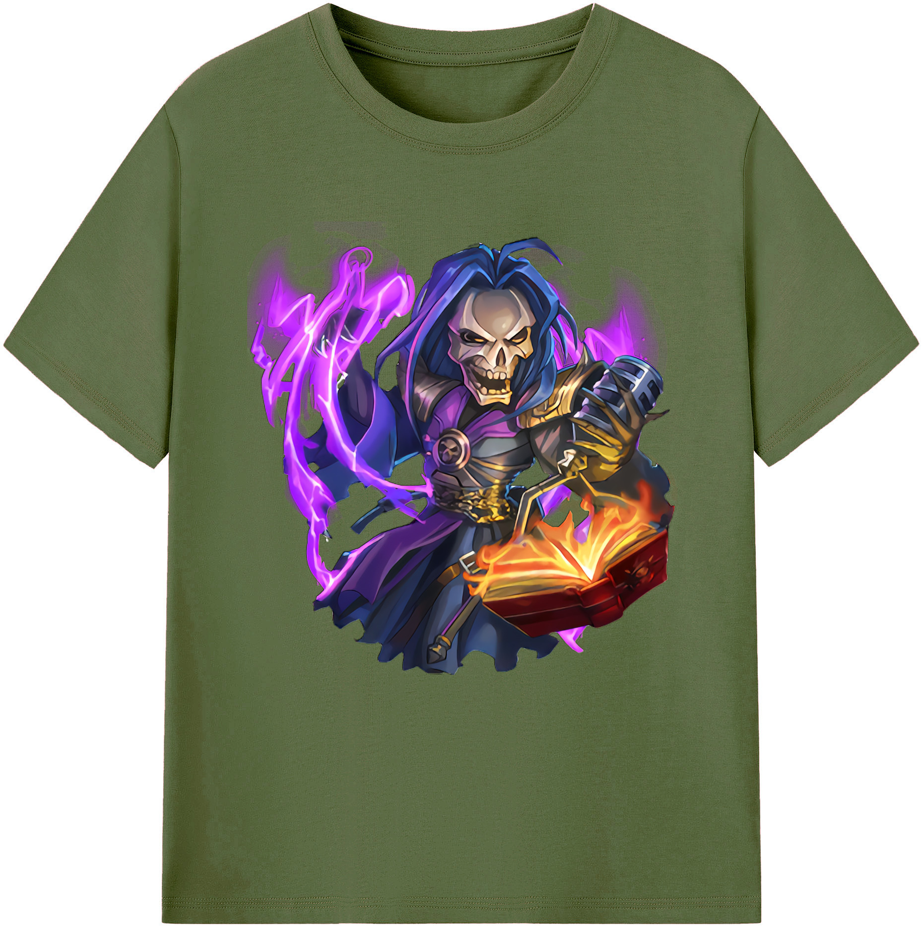 リーグ・オブ・レジェンド League of Legends LOL 綿100％半袖Tシャツ（フロントプリント）
